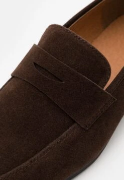Pier One Instappers - Dark Brown -Heren Kledingwinkel adb487ce627a49db9251319ed9f14cab