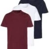 Pier One 3 Pack - T-Shirt Basic - White/Dark Blue/Red 2 Pier One 3 Pack - T-Shirt Basic - White/Dark Blue/Red -Heren Kledingwinkel b22996cf8ea74e22b29cab897962d0ba