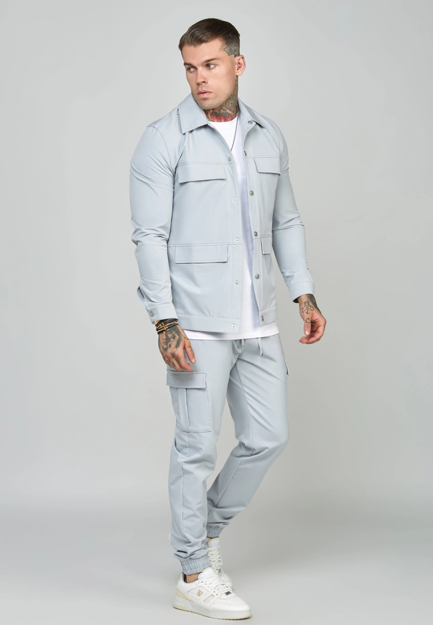 SikSilk Utility - Cargobroek - Grey 3 SikSilk Utility - Cargobroek - Grey