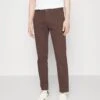 Pier One Chino - Dark Brown -Heren Kledingwinkel b4d20458da0a4e4487bff6a64614d341