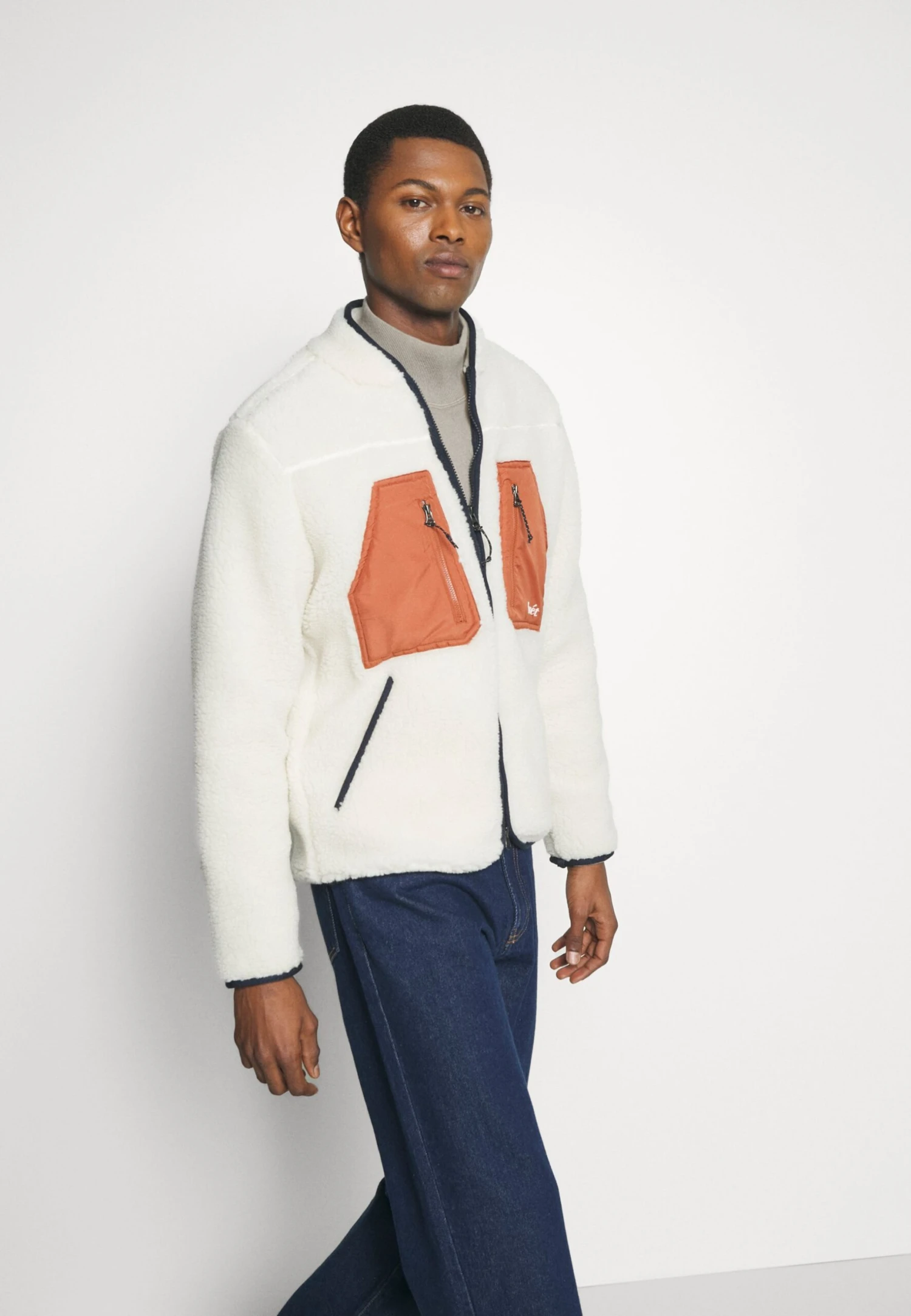 Foret Aurora Jacket - Winterjas - Cloud/Brick 6 Foret Aurora Jacket - Winterjas - Cloud/Brick - Afbeelding 4