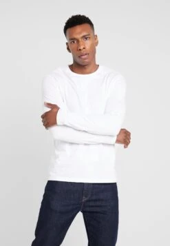 Pier One 2 Pack - Longsleeve - White -Heren Kledingwinkel b74a28ee32764edb9a0082e4dc412571