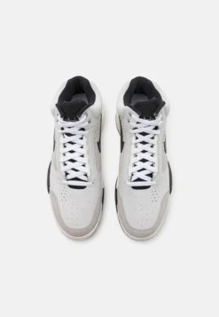 Nike Sportswear Air Flight Lite Mid Nas - Sneakers Hoog - Photon Dust/Black/Metallic Silver/Light Smoke Grey/White/Pale Ivory -Heren Kledingwinkel bb214af22a254400adcf1fe2571a3832