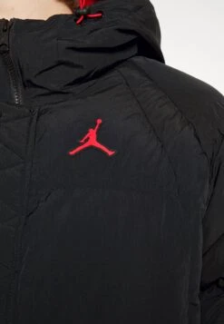 Jordan Puffer Jacket - Winterjas - Black/Fire Red -Heren Kledingwinkel bd09f476bc53452e9505067ab8af8f2d