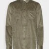 Pier One Corduroy Overshirt - Overhemd - Khaki -Heren Kledingwinkel c1328894408d43f0ba0d5179b0ddb4ec