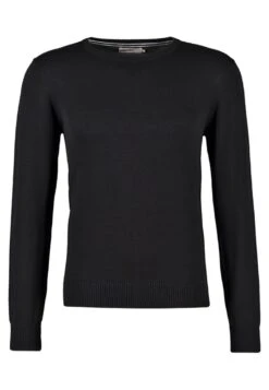 Pier One Basic Crewneck - Trui - Black -Heren Kledingwinkel c5ca2388fe5d4d33a54abb4077ab8816