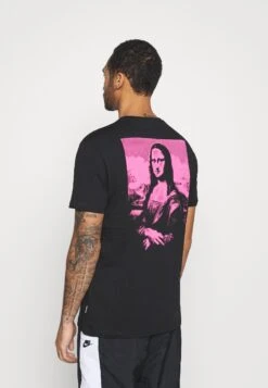 YOURTURN Unisex - T-Shirt Print - Black