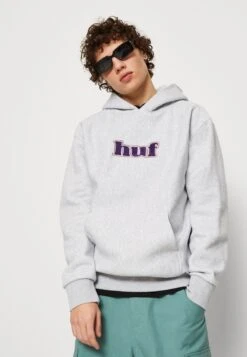 HUF Madison Heavyweight Hoodie Unisex - Hoodie - Heather Grey 11 HUF Madison Heavyweight Hoodie Unisex - Hoodie - Heather Grey -Heren Kledingwinkel ccac7507427d4757960acab0cd760e5b