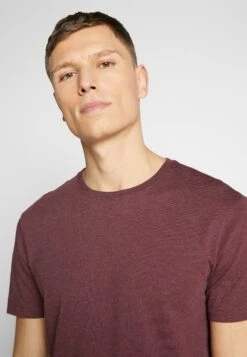 Pier One 3 Pack - T-Shirt Basic - Mottled Bordeaux/White/Blue -Heren Kledingwinkel cff95dbc64f547b193a52d13e024d737