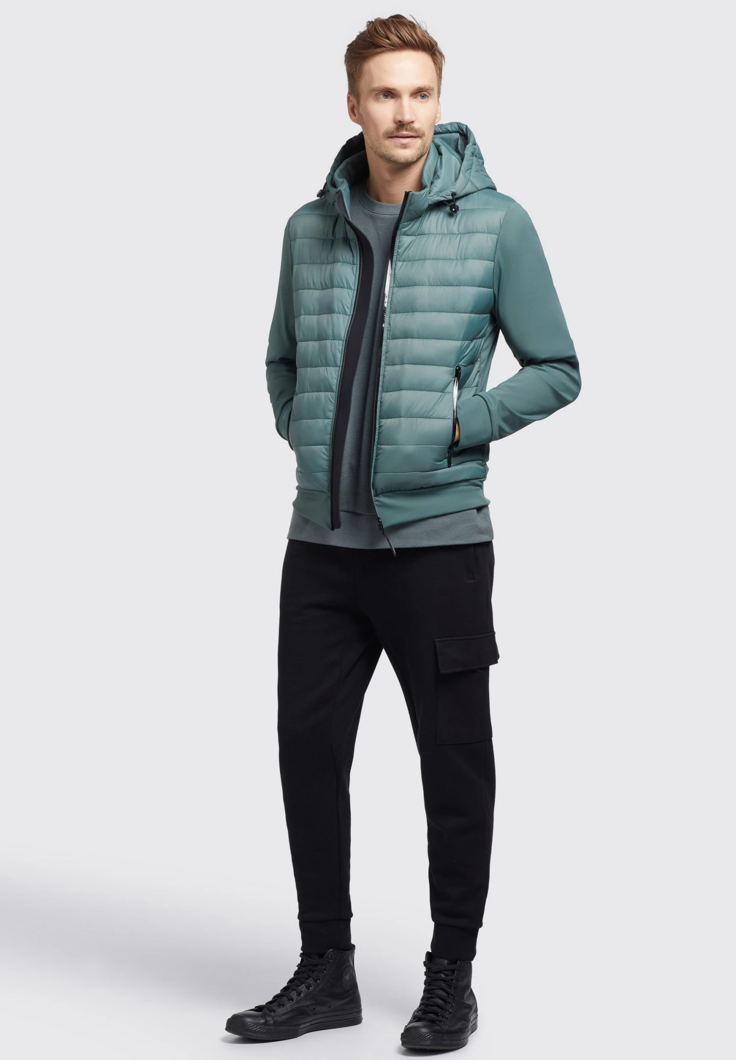 Khujo Bolt Matt - Jas - Kupfergrün 4 Khujo Bolt Matt - Jas - Kupfergrün - Afbeelding 2