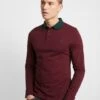 Pier One Muscle Fit - Poloshirt - Bordeaux -Heren Kledingwinkel e02219a0f1054fb4b28f46862d5a9243