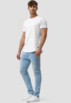 Indicode Jeans Fabrizio - Slim Fit Jeans - Dim Blue -Heren Kledingwinkel e38047e99a8b47d5a29da7a1676ce857
