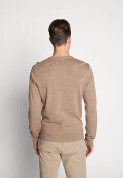 Pier One Basic Crewneck - Trui - Mottled Beige -Heren Kledingwinkel e45875b79af34307b546bc88a1571a7e