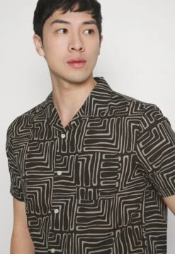 Pier One Overhemd - Brown -Heren Kledingwinkel e6e80b7f6d8a46c3adbed646d80db5ba