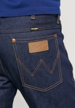 Wrangler Straight Leg Jeans - Dark Blue -Heren Kledingwinkel ee763adfdc70489d933f684c4eee5442
