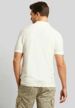 Bugatti Modern Fit - Poloshirt - Ecru -Heren Kledingwinkel f660fd16b34d4c36b27bf4daa99a2e0c