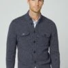 Hackett London Chest Pocket Fb - Vest - Charcoal Grey -Heren Kledingwinkel f88682105eb84678b453253d7e78e2a3