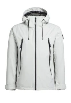 Khujo Adam - Regenjas - Hellgrau -Heren Kledingwinkel fae4bd48f63e4c739e6dc8c8ae6d30f0