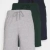Pier One 3 Pack - Pyjamabroek - Dark Blue /Mottled Dark Grey/Dark Green -Heren Kledingwinkel fbadd663c5594d29a25948737d7d986a